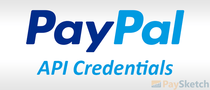 PayPal API Credentials