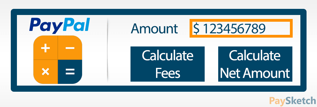 PayPal fee calculator