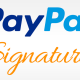 PayPal Signature