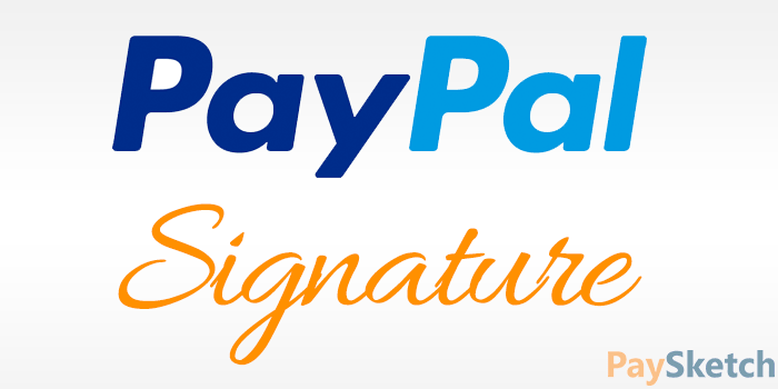 PayPal Signature
